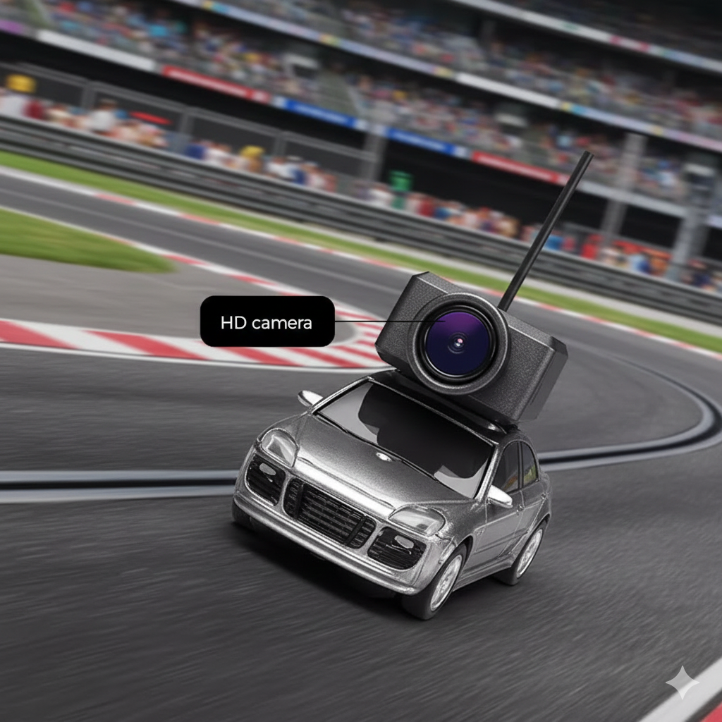 Bestuurbare Mini Auto met HD Camera | App-bediening