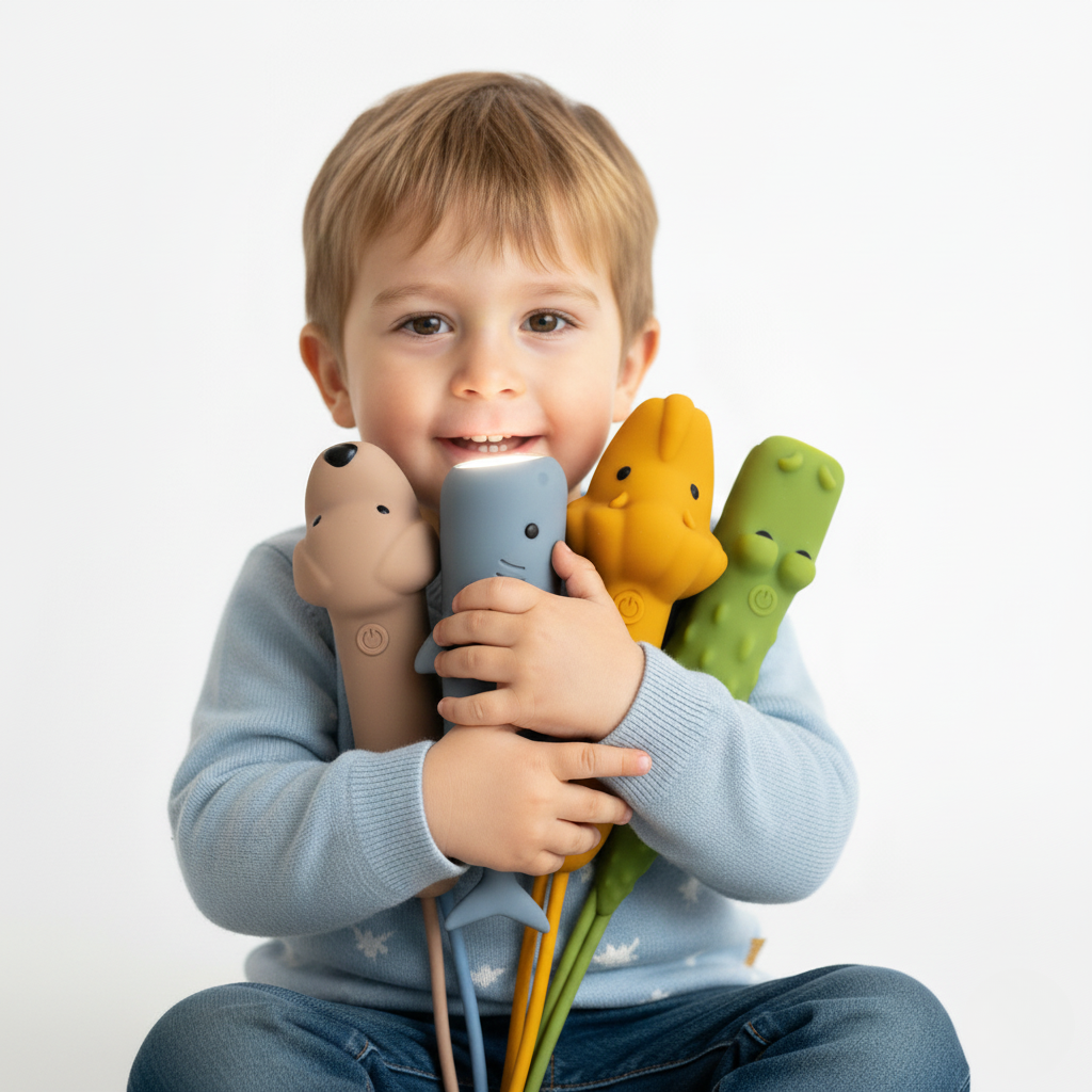 Kids Nood Zaklamp Oplaadbaar - Indoor & Outdoor